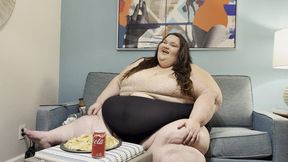 SSBBW Breaks Personal Gyoza Record - Stuffing