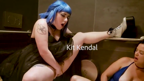 PREVIEW 6 Girls Squirting Sluts in a Public Restroom - COMING 6/6/19