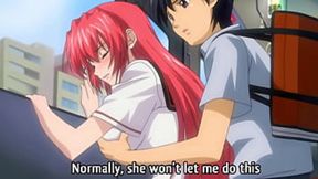 Getting serviced on a Tokyo tram by a lewd, nubile stepsister