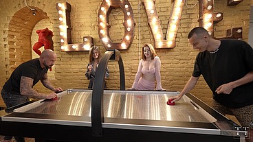 Cheating With Friend's GF For Losing The Air Hockey Game