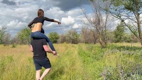 Riding on the shoulders of a slave (custom video)