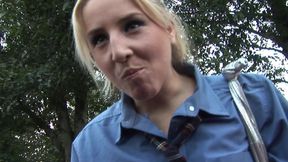 Lush Teen Big Cock Scene-1 blonde Teen College Soreal Enjoys a Big Black Cock