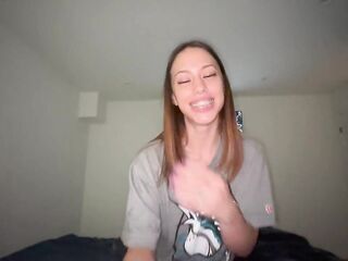 MY TEENAGE BRACE FACE LATIN CHICK LETS ME FINISH INSIDE OF HER!