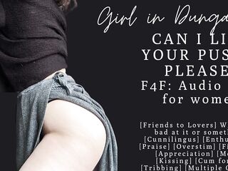 F4F - ASMR Audio Porn for women - Can I lick your pussy, please? - Cunnilingus and Tribbing