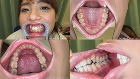 Natsuko - Watching Inside mouth of Japanese fascinating lady - 1080p wmv