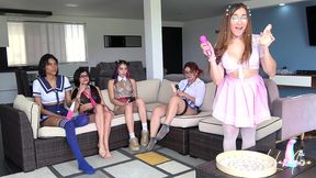 cum race 5 latina hot girls