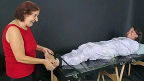 Another Wrapped Tickling Series - LURDES TICKLED - HD