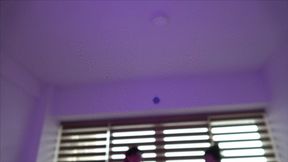 POV BJ! Wife and Babysitter, Serena and Giss, blow the Husband