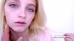 Naughty&#x1F608; Blonde Cutie gets ravaged by industry mogul