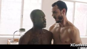Three bisexual sex fiends getting it all in, all holes filled