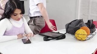 Huge Tits Stepmom Teaches Her How To Behave Like A Good Girl With A Tight Pussy