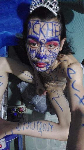 Captured as a clown slave