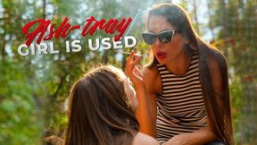 Ash-tray Girl is Used (4k)