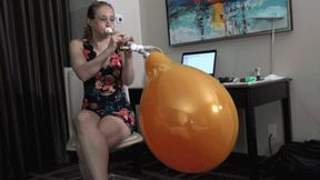 Ophelia Blows Single and Double-Stuffed Q16 Balloons (MP4 - 720p)