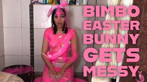 Bimbo Easter Bunny Gets Messy