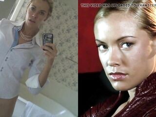 SekushiLover - Kristanna Loken Talk vs Bare Selfies