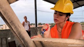 Silvana Lee & MilanRodriguezz sneakily seduce the boss's son