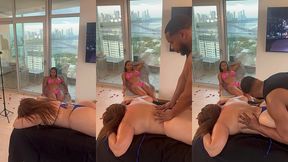 bbc vs two latinas / massage sex