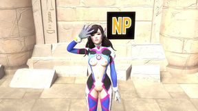 d.va from overwatch dance
