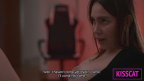 stepmom seduces stepson while husband’s away—will her naughty phone call end in a taboo fuck?!