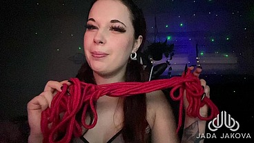 The very FIRST TIME with bondage ropes!