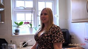Gorgeous Busty Step-Aunt Charlie Rae Gets Fucked in the Kitchen