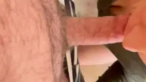 Construction site blow job Teasing that big cock til his balls are full of cum
