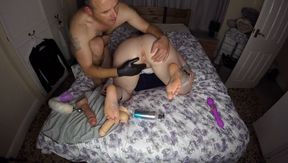 Stepdaughter needs to be punished for being naughty.
