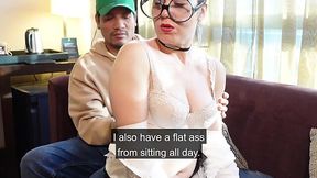 Latino trades his nationality for a secretary's favors