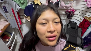 I drilled a lingerie vendor at the market in downtown Lima