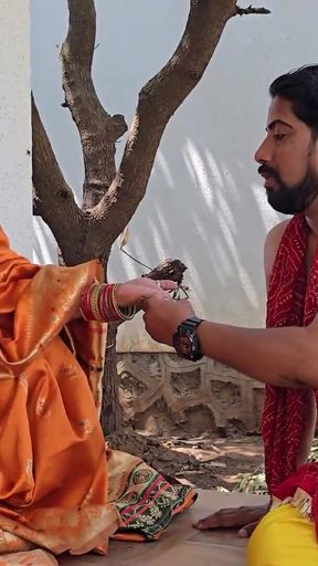 Unforgettable moment from &quot;Indian Pandit fucked Bhabhi&#039;s pussy and ass&quot;