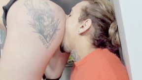 CRUEL AKEMY MAKING THE SLAVE SWALLOW ALL THE FARTS ONE BY ONE - BY AKEMY CRUEL - CLIP 2 IN FULL HD