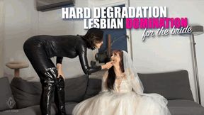 Hard degradation and lesbian domination for the bride - [4K] | Lady Perse, Lunastazja