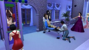 Trapped and Humiliated by a Circle of Ruthless Princesses! (part 1 Tickling)