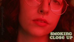 Smoking Close Up