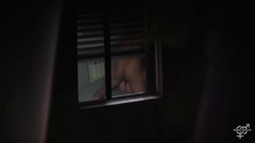 catch my girlfriend with my neighbor across the window