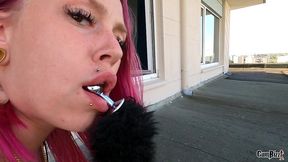 dutch teen fucked by bbc on rooftop!