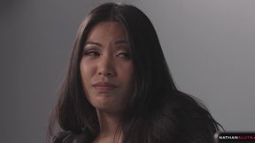 naughty asian secretary polly pons takes her colleague’s up her ass