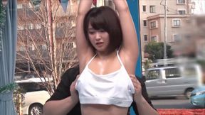 Asian Masseuse&#039;shairy, Tit-Squashing Surprise