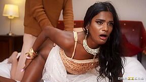 Gets Her Exotic Pussy Drilled After Sucking Massive Cock With Danny D And Suraya Ndia