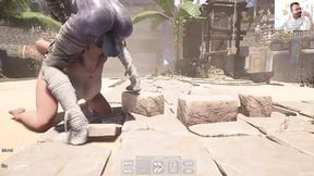Sunlit Statue Satisfies - XXX Part 6