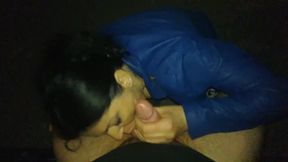 Strip him of his essence in the park with his leather jacket on