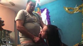 dhones portella productions em uma cena quente com atriz celine salles.