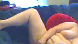 first hard pounding with a new toy! + ass fingering