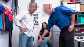 Hot sexy milf Sheena gets interrogated and reached into compromision