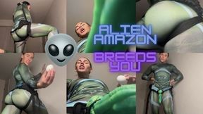 Alien Amazon Breeding You: Strapon POV MP4