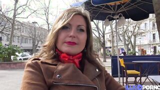 Sexual beautician Andrea gets nailed all over the place