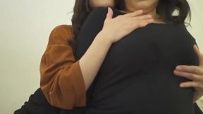 Asian MILF&#039;s Anal Threesome: Brunette Brunette&#039;s Big Ass Takes Two POV Dildos