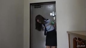 Submissive Brunette Japs Kitten: Gagged, Bound, and Backdoored