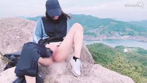 Randy orgasms in plain sight: Stealthy ofuro thrills in bustling Japan